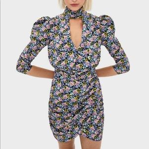 A floral print cocktail dress & floral print midi